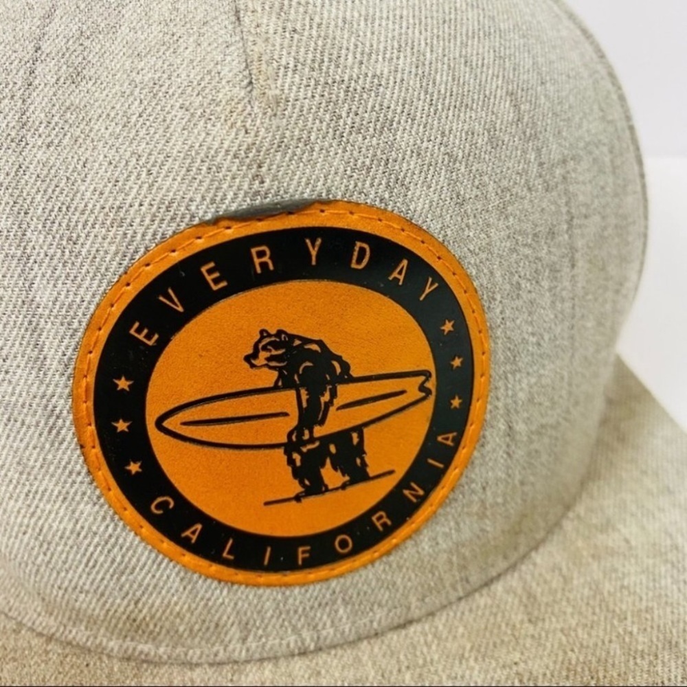 California Wool Snapback Hat Baseball Cap